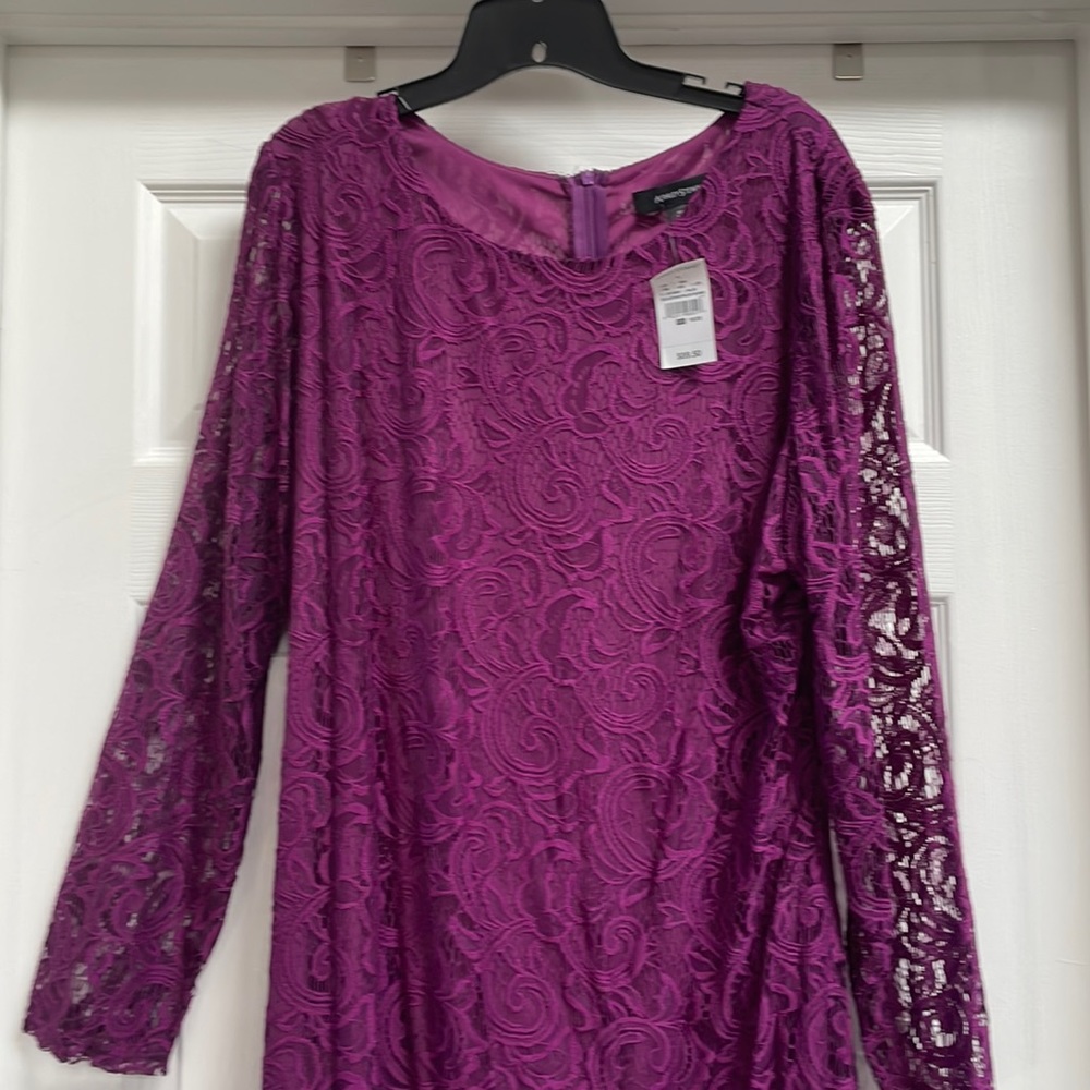 Purple dress for spring